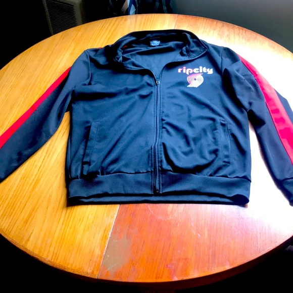 NBA Other - Blazers full zip up sweatshirt